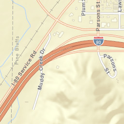 701 Parson St Pine Bluffs WY 82082 Street Map