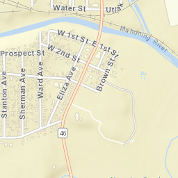 South Niles Ohio Street Map