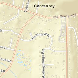 Centenary New York Street Map