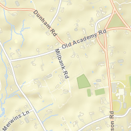 Greenfield Hill Connecticut Street Map