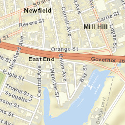 Mill Hill Connecticut Street Map