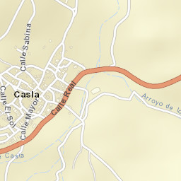 Casla Street Map