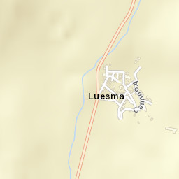Luesma Street Map