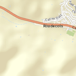 Riudecols Street Map
