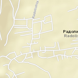 Radolista Street Map