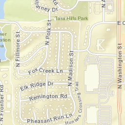 510 North Fillmore Street, Papillion, NE Street Map