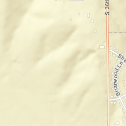 9851-9941 S 36th St Bellevue NE Street Map