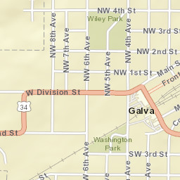 252-298 Exchange Street, Galva, IL 61434 Street Map