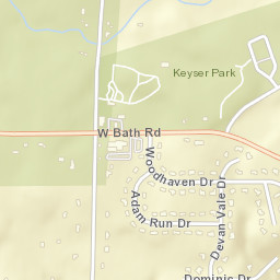 Northampton Center Ohio Street Map