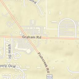 Oregon Corners Ohio Street Map