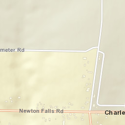 Charlestown Ohio Street Map
