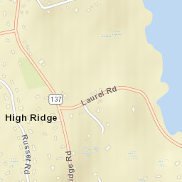 High Ridge Connecticut Street Map