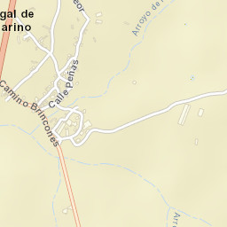 Ahigal de Villarino Street Map