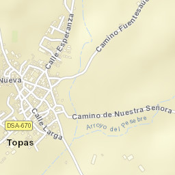 Topas Street Map