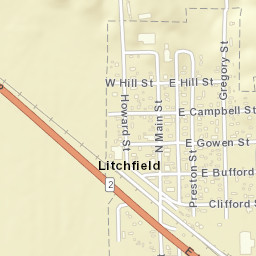 500-598 Preston Street, Litchfield, NE 68852 Street Map