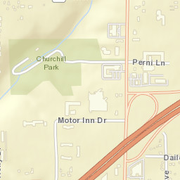 Churchill Ohio Street Map