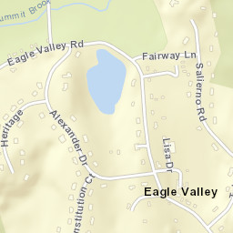 Eagle Valley New York Street Map