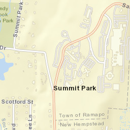 Summit Park New York Street Map