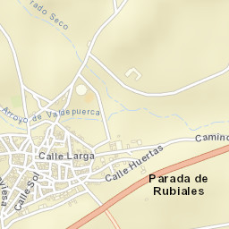 Parada de Rubiales Street Map