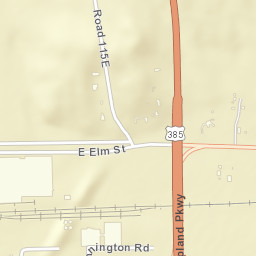 Lincoln Highway, Sidney, NE 69162, USA Street Map