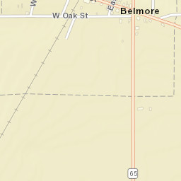 Belmore Ohio Street Map