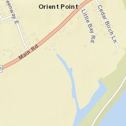 Orient Point New York Street Map