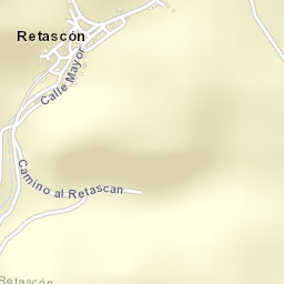 Retascón Street Map