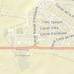 Altafulla Street Map