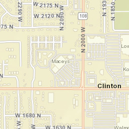 2074-2118 North 2225 West, Clinton, UT Street Map