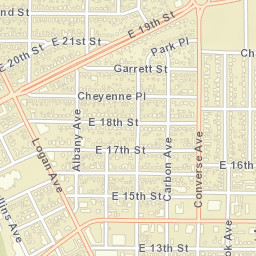 1800-1818 Cheyenne Place, Cheyenne, WY Street Map