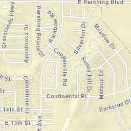 1802 Gettysburg Drive, Cheyenne, WY Street Map
