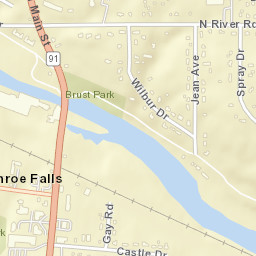 Munroe Falls Ohio Street Map