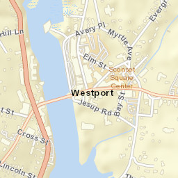 Westport Connecticut Street Map