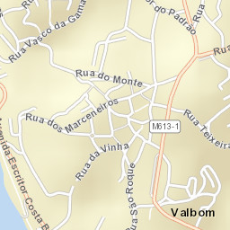 Valbom Street Map
