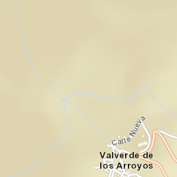 Valverde de los Arroyos Street Map