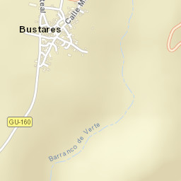 Bustares Street Map