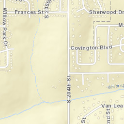 12133-12181 South 204th Street, Gretna Street Map