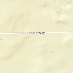7381-7927 East Lincolnway, Columbia City Street Map