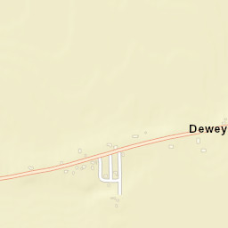 Deweyville Ohio Street Map
