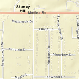 Stoney Hill Ohio Street Map