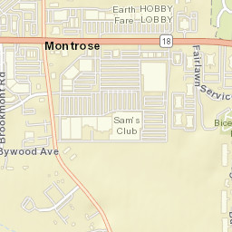 Montrose Ohio Street Map