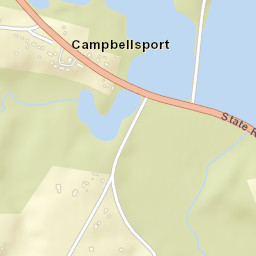Campbellsport Ohio Street Map