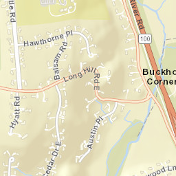 Buckhout Corners New York Street Map