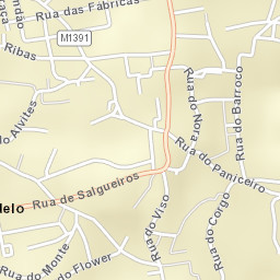 Canidelo Street Map