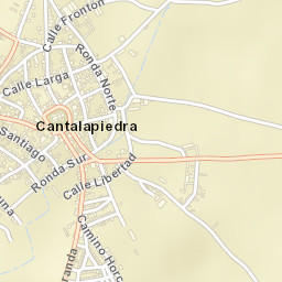 Cantalapiedra Street Map