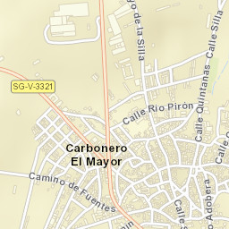 Carbonero el Mayor Street Map