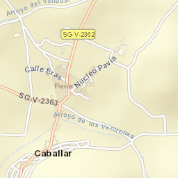 Caballar Street Map
