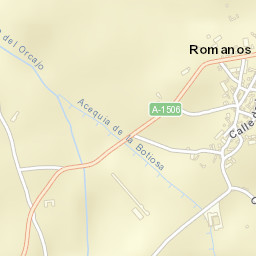 Romanos Street Map
