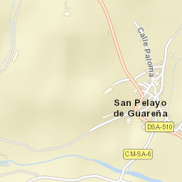 San Pelayo de Guareña Street Map