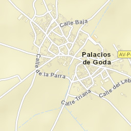 Palacios de Goda Street Map